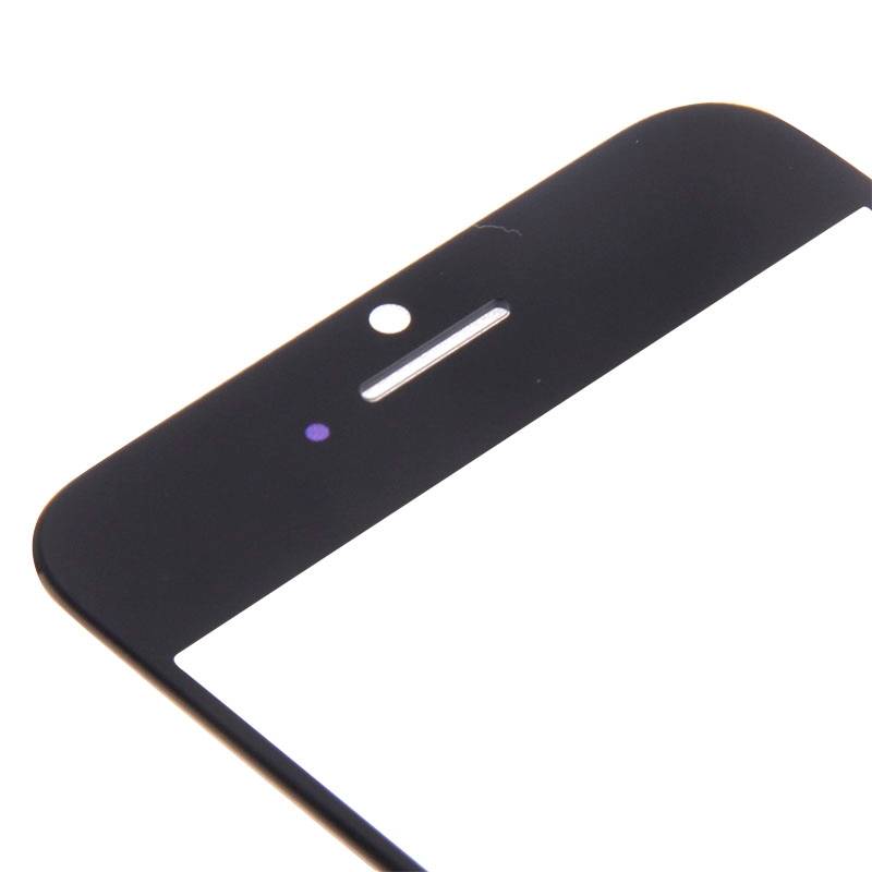 Front Screen Outer Glass Lens for iPhone 6 Plus(Black)