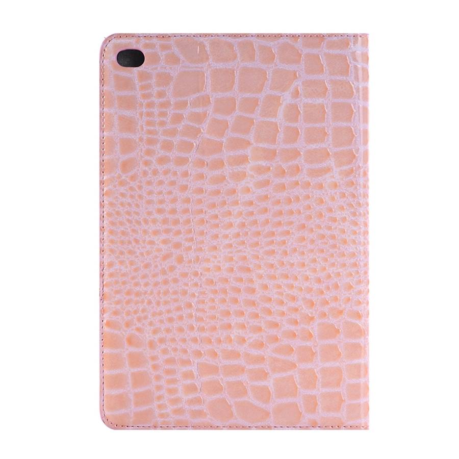 Crocodile Texture Horizontal Flip Leather Case with Holder & Card Slots & Wallet for iP ... (Pink)