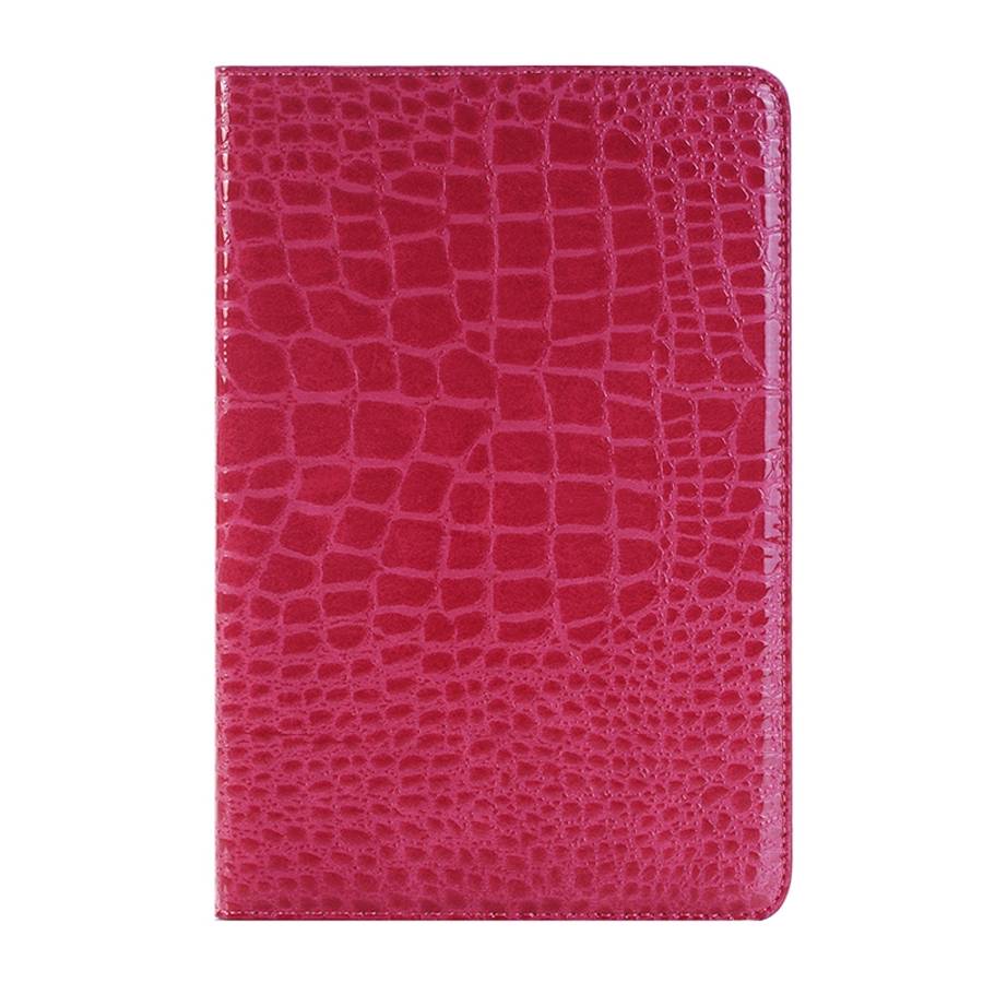 Crocodile Texture Horizontal Flip Leather Case with Holder & Card Slots & Wallet for ... (Magenta)