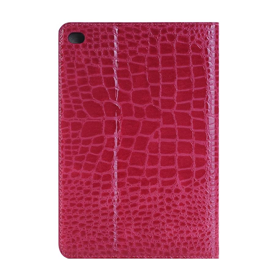 Crocodile Texture Horizontal Flip Leather Case with Holder & Card Slots & Wallet for ... (Magenta)