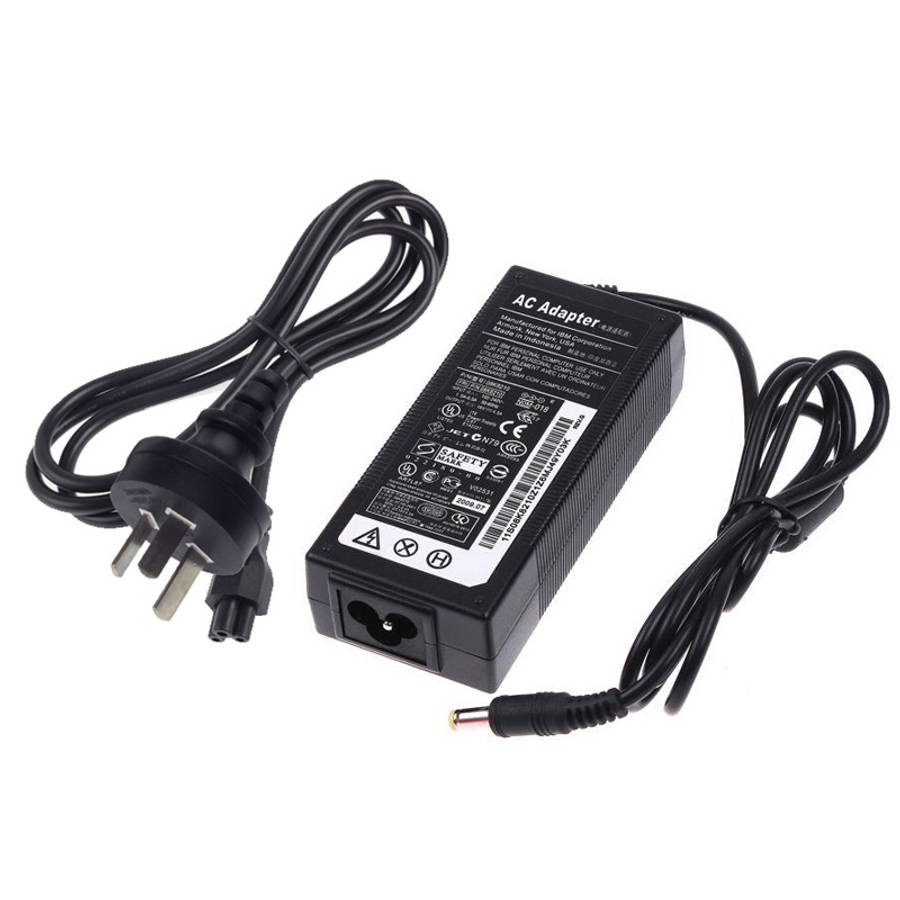 EU Plug AC Adapter 20V 3.25A 65W for Lenovo Notebook, Output Tips: 5.5 x 2.5mm