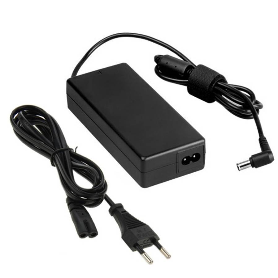 AC Adapter 19.5V 4.7A 92W for Sony Laptop, Output Tips: 6.5x4.4mm (EU Plug)
