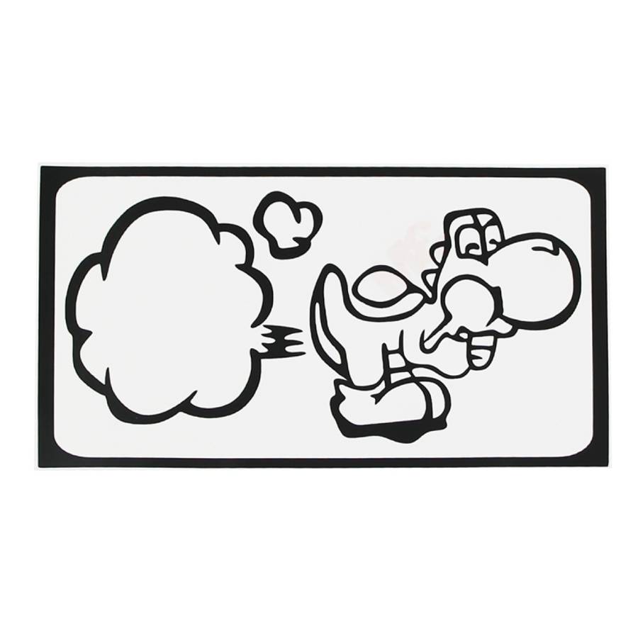 Hat-Prince Farting Pattern Removable Decorative Skin Sticker for MacBook Air / Pro / Pro with Reti