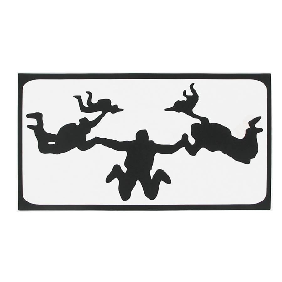 Hat-Prince Flying Trapeze Pattern Removable Decorative Skin Sticker for MacBook Air / Pro / Pro wi