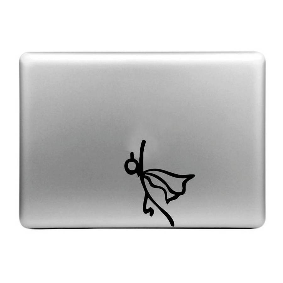 Hat-Prince Holding the Apple Flying Pattern Removable Decorative Skin Sticker for MacBook Air / Pr
