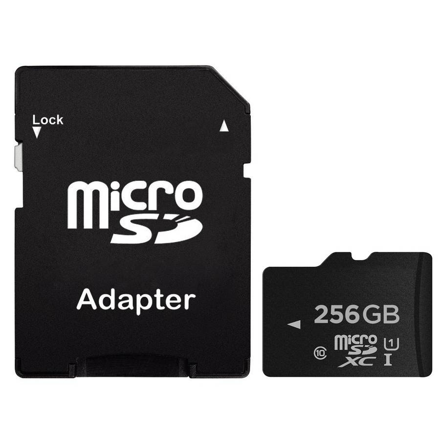 256GB High Speed Class 10 Micro SD(TF) Memory Card from Taiwan, Write: 8m ... (100% Real Capacity)