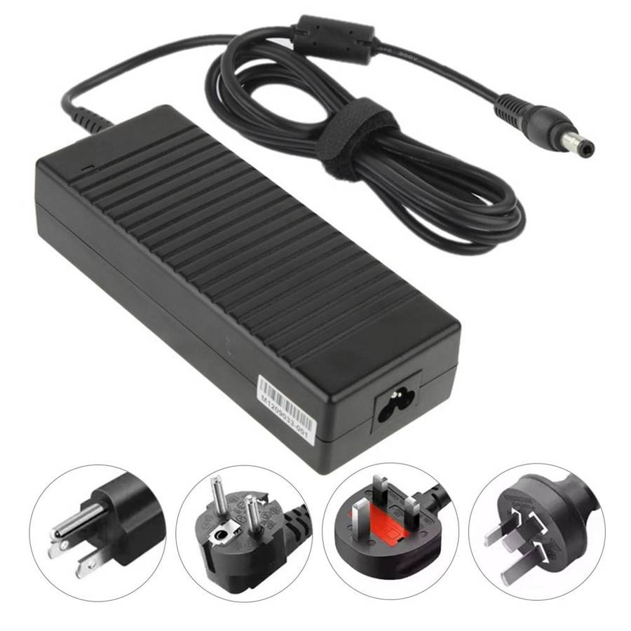 19V 6.3A AC Adapter for Toshiba Networking, Output Tips: 5.5 x 2.5mm(Black)