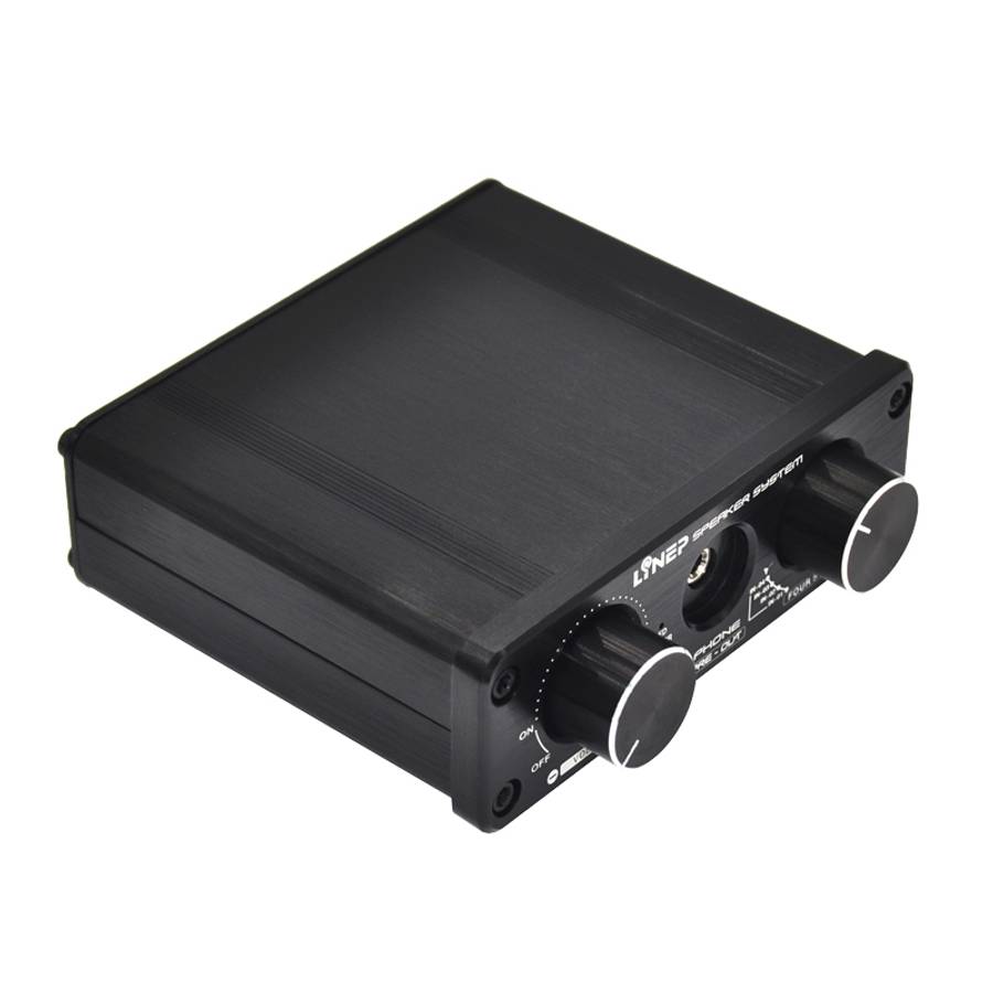 A926 Four-In Two-Out Signal Amplifying Switcher(Black)