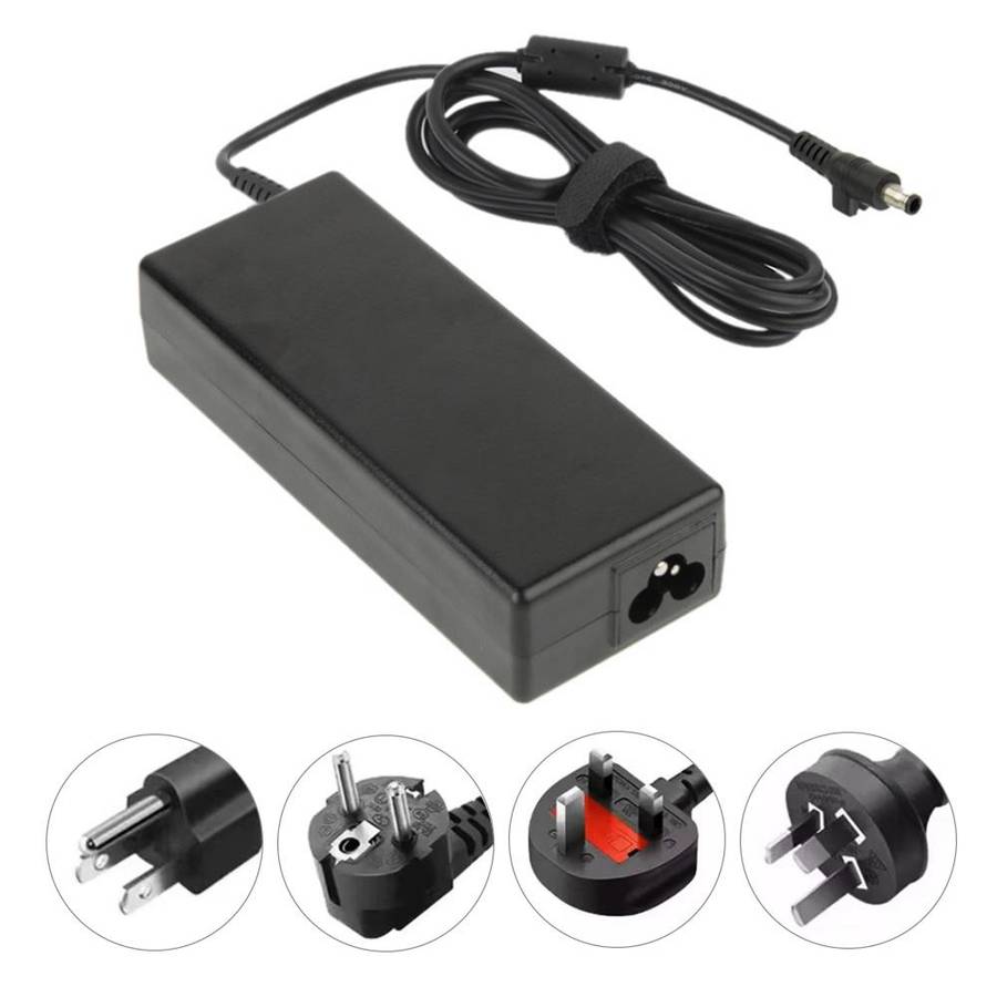AC 19V 4.74A Power Adapter for Samsung Laptop, Output Tips: 5.5mm x 3.0mm(Black)