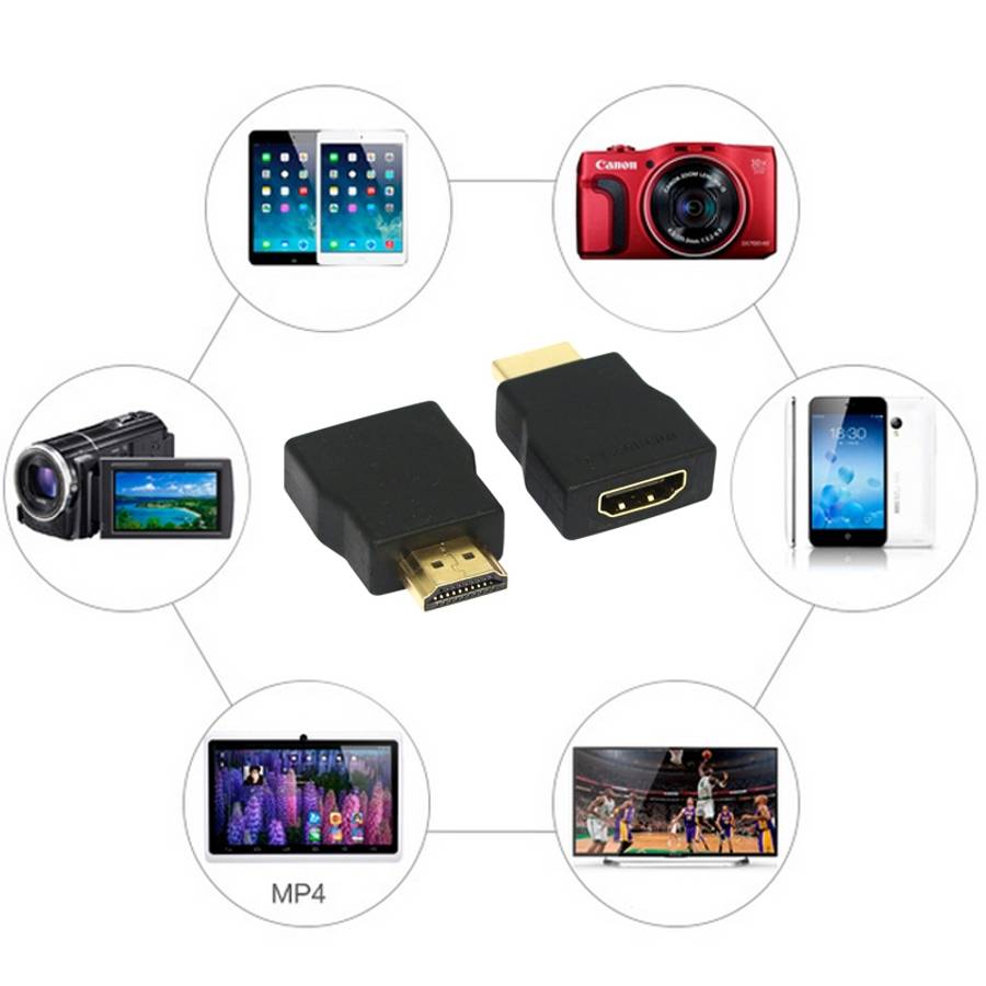 Mini Portable HDMI Surge Protector(Black)