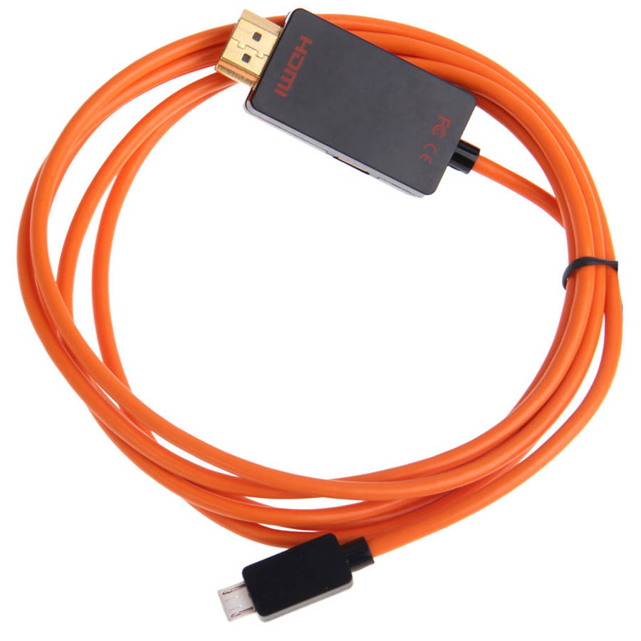 1.8m High Speed Micro USB Male SlimPort to HDMI Connector