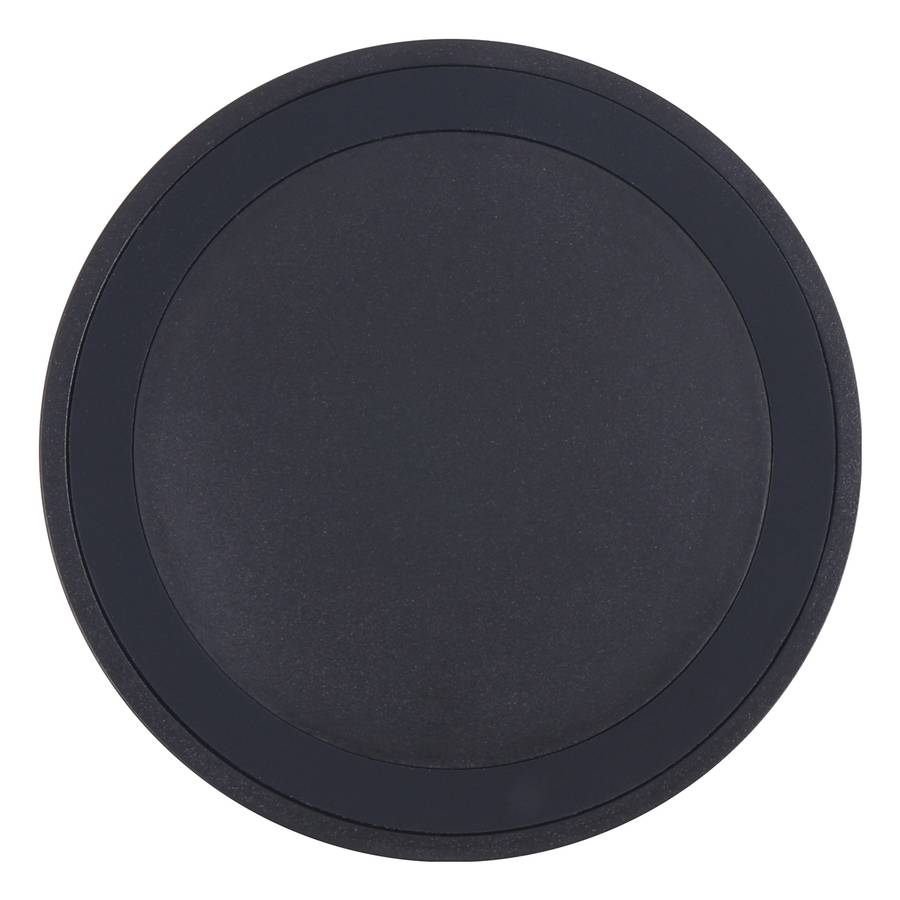 Universal QI Standard Round Wireless Charging Pad(Black)