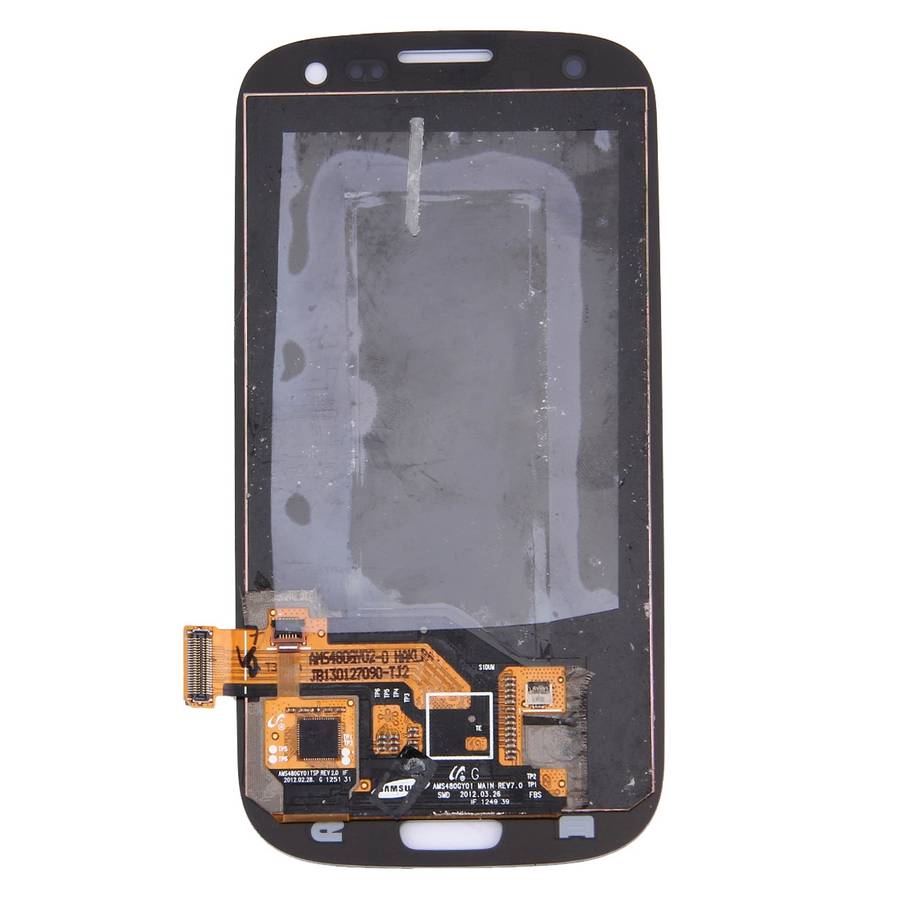 Original Super AMOLED LCD Screen for Galaxy SIII / i9300 with Digitizer Full Assembly (Dark Blue)