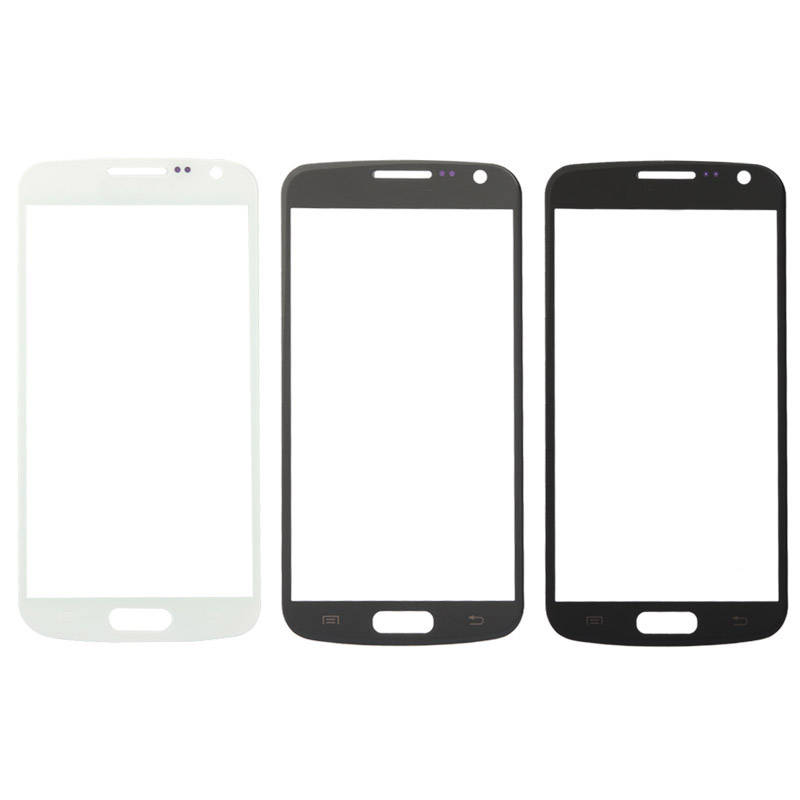 For Galaxy Premier / i9260 High Quality Front Screen Outer Glass Lens (Grey)