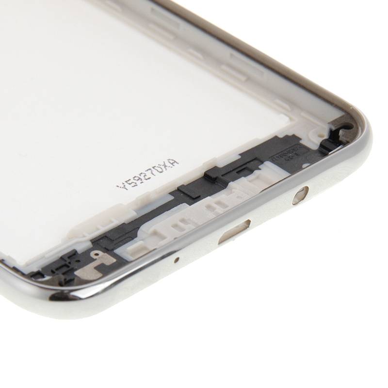 For Galaxy J7 Full Housing Cover (Middle Frame Bezel + Battery Back Cover) (White)