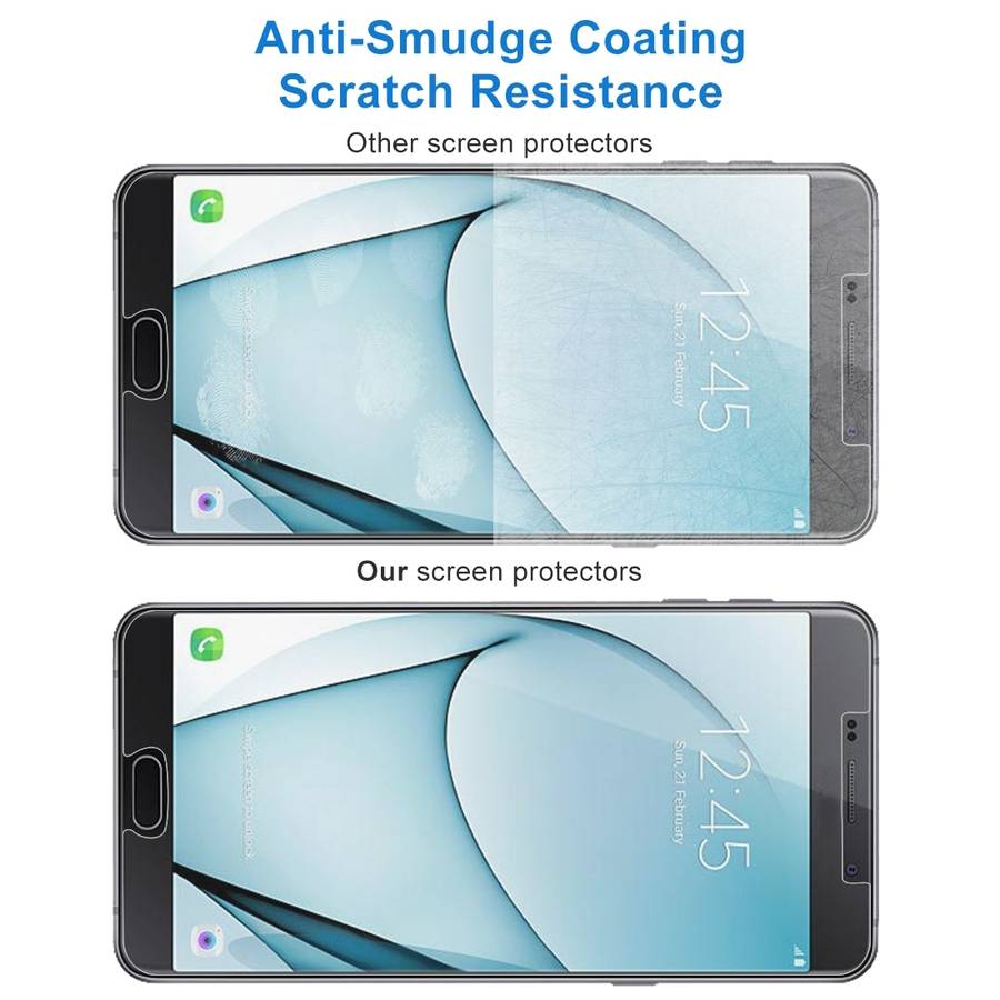 50 PCS 0.26mm 9H 2.5D Tempered Glass Film for Galaxy A9 Pro (2016)