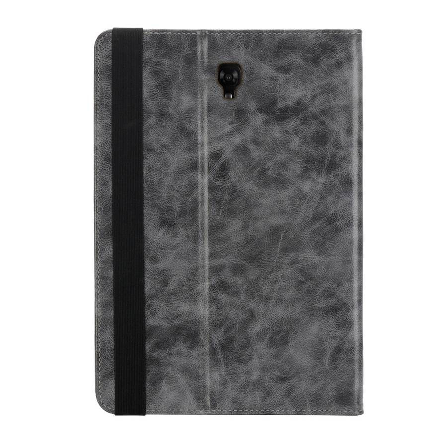 Horizontal Flip Leather Case for Galaxy Tab A T590 10.5 inch, with Double Card Slots & ... (Grey)