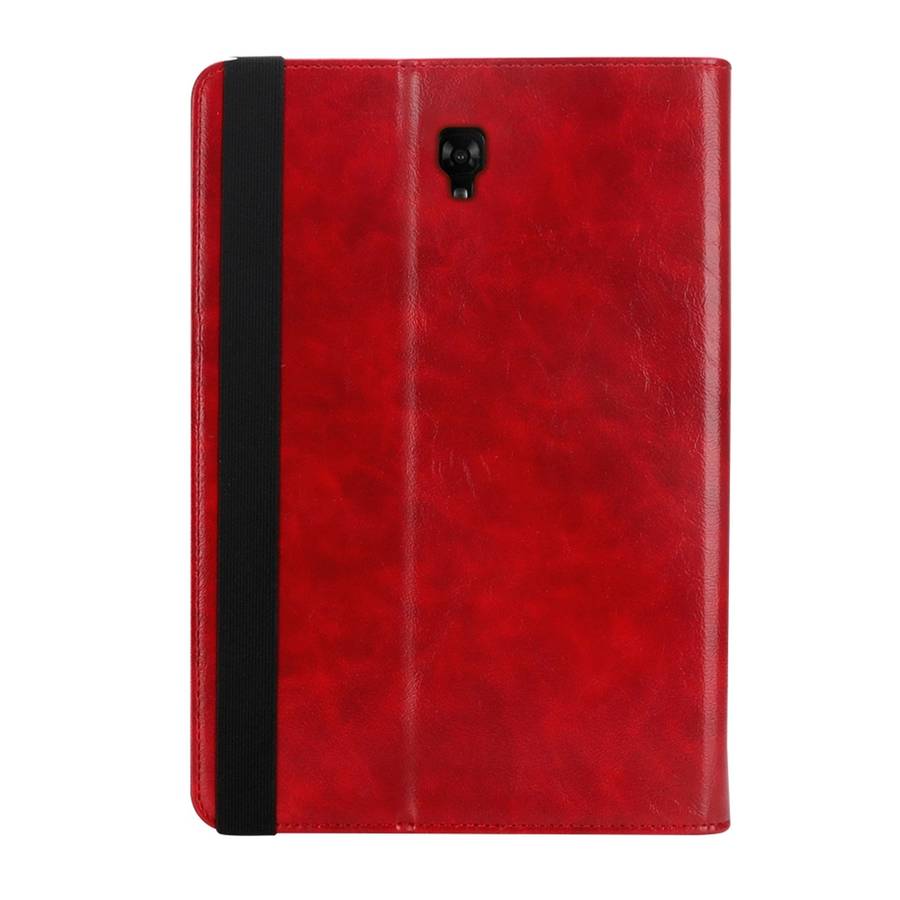 Horizontal Flip Leather Case for Galaxy Tab A T590 10.5 inch, with Double Card Slots & P ... (Red)