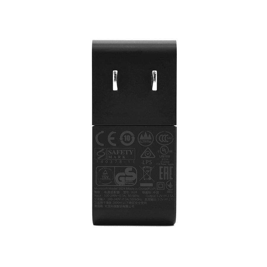 5.2V 2.5A AC Power Adapter Charger with 1.5m Micro USB Charging Cable, For Microsoft Surface 3, CE C
