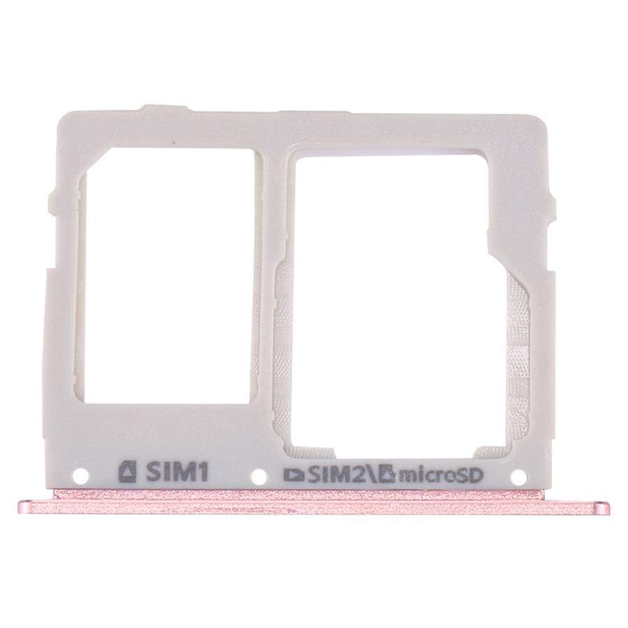 For Galaxy C7 Pro / C7010 & C5 Pro / C5010 SIM Card Tray + SIM / Micro SD Card Tray (Black)