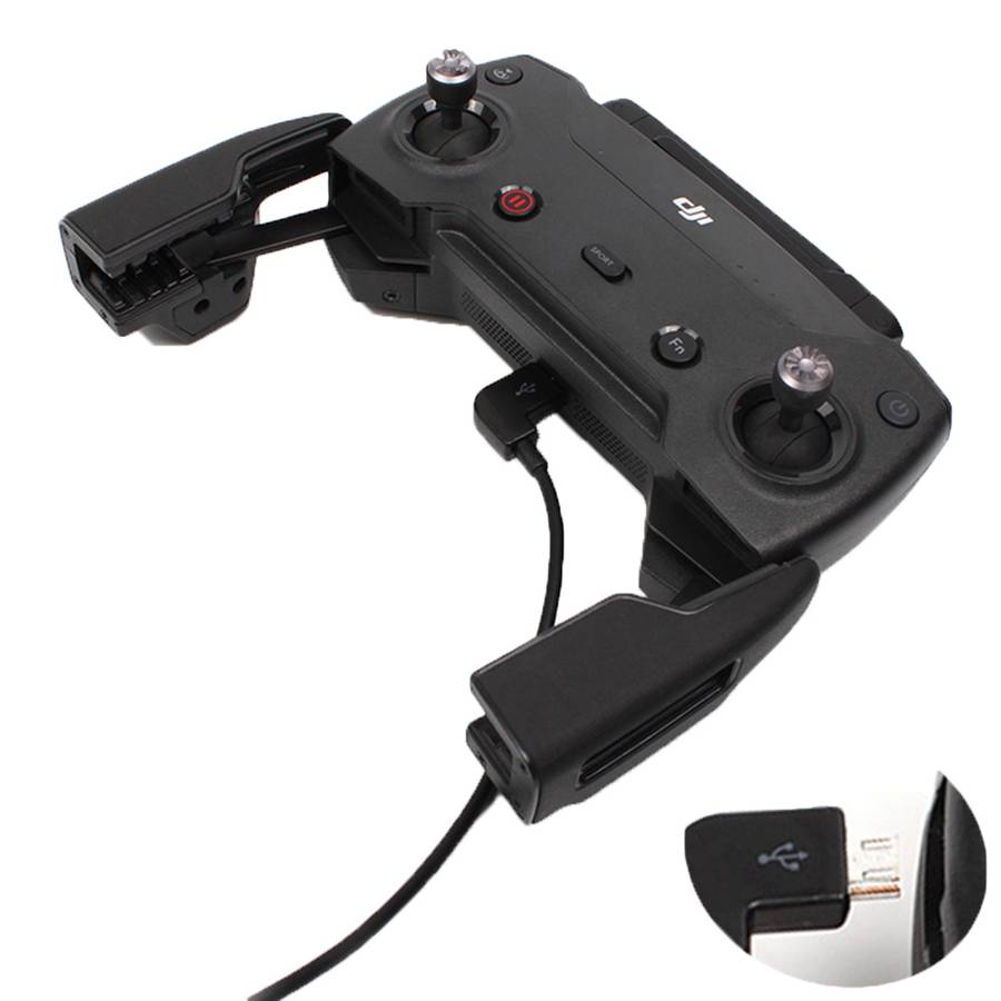 30cm Micro USB to USB-C / Type-C Converting Data Cable Connector for DJI MAVIC PRO & SPARK Remote