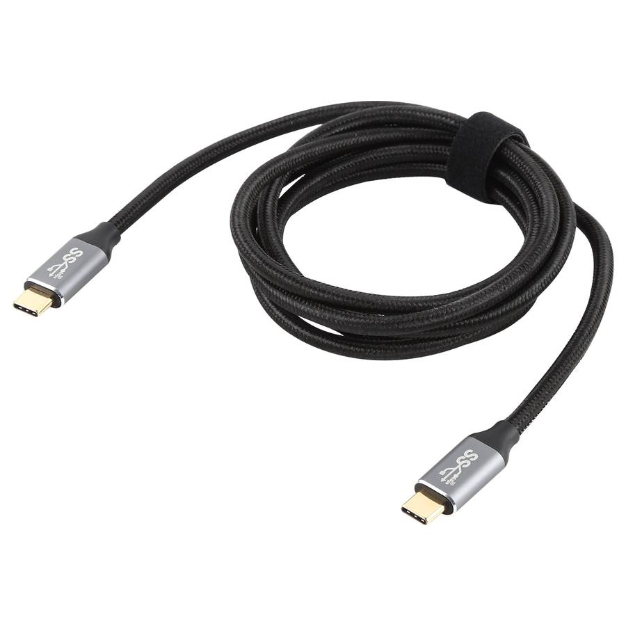 USB-C / Type-C Male to USB-C / Type-C Male Transmission Data Charging Cable, Cable Length: 1.5m