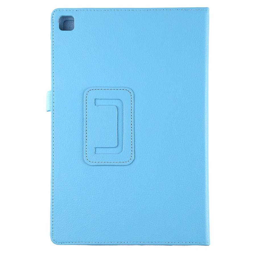 Litchi Texture Horizontal Flip Leather Case for Galaxy Tab S5e 10.5 T720 / T725, with Holder(Blue)