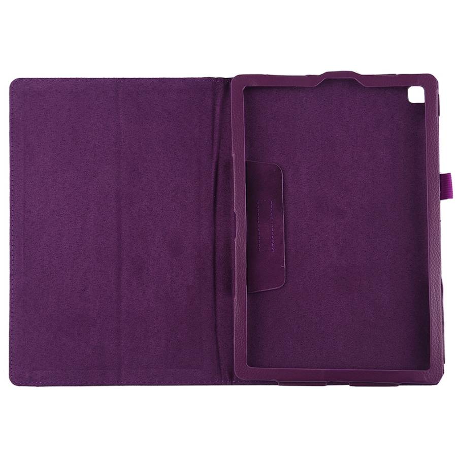 Litchi Texture Horizontal Flip Leather Case for Galaxy Tab S5e 10.5 T720 / T725, with ... (Purple)