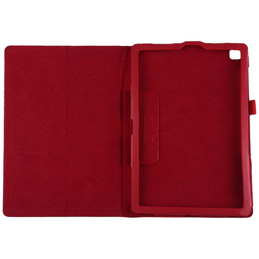 Litchi Texture Horizontal Flip Leather Case for Galaxy Tab S5e 10.5 T720 / T725, with Holder(Red)