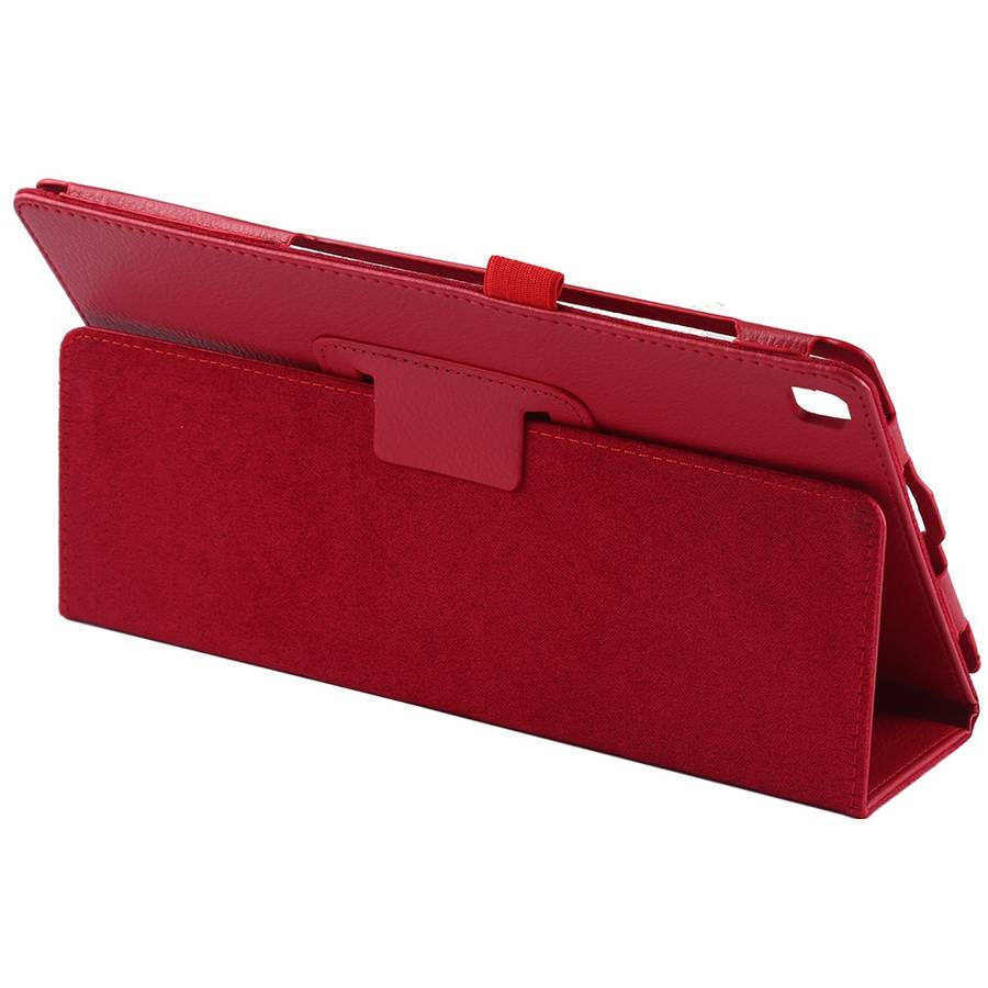 Litchi Texture Horizontal Flip Leather Case for Galaxy Tab S5e 10.5 T720 / T725, with Holder(Red)