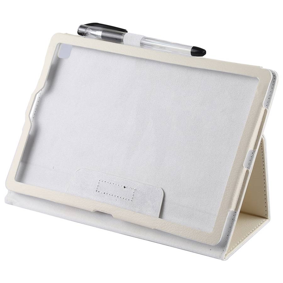 Litchi Texture Horizontal Flip Leather Case for Galaxy Tab S5e 10.5 T720 / T725, with ... (White)