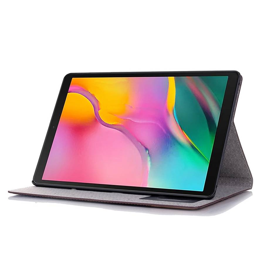 Cross Texture Horizontal Flip Leather Case for Galaxy Tab S5e 10.5 T720 / T725, with ... (Coffee)