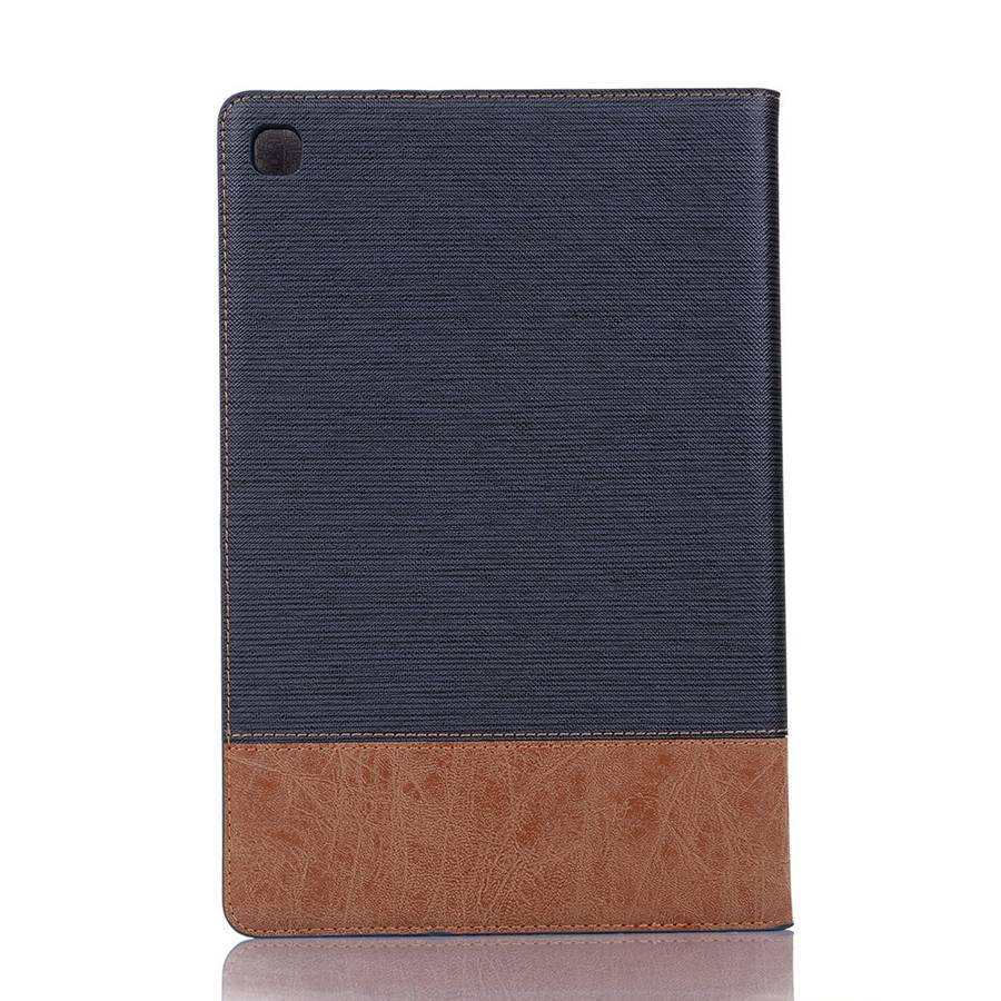 Cross Texture Horizontal Flip Leather Case for Galaxy Tab S5e 10.5 T720 / T725, wi ... (Dark Blue)