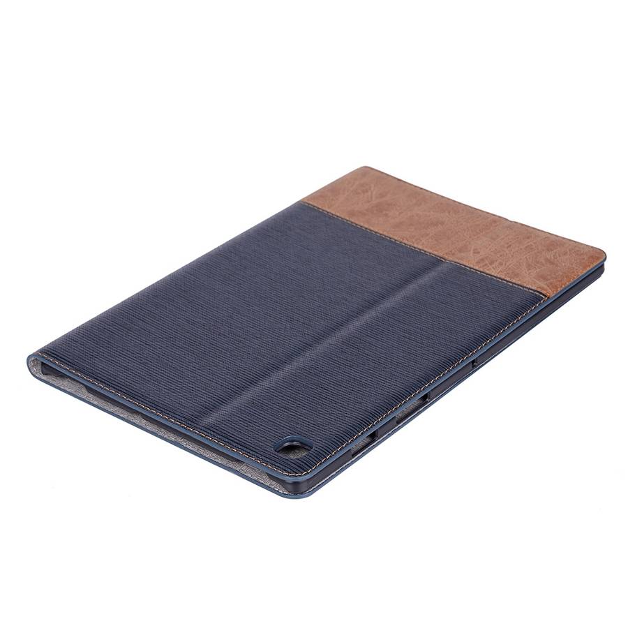 Cross Texture Horizontal Flip Leather Case for Galaxy Tab S5e 10.5 T720 / T725, wi ... (Dark Blue)