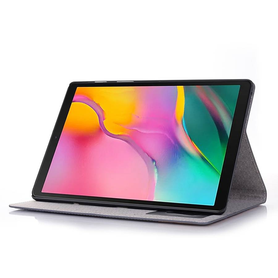 Cross Texture Horizontal Flip Leather Case for Galaxy Tab S5e 10.5 T720 / T725, with Ho ... (Grey)