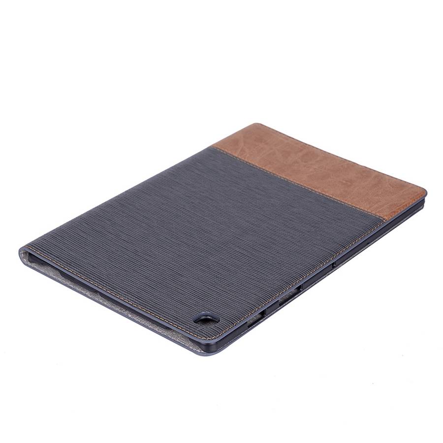 Cross Texture Horizontal Flip Leather Case for Galaxy Tab S5e 10.5 T720 / T725, with Ho ... (Grey)