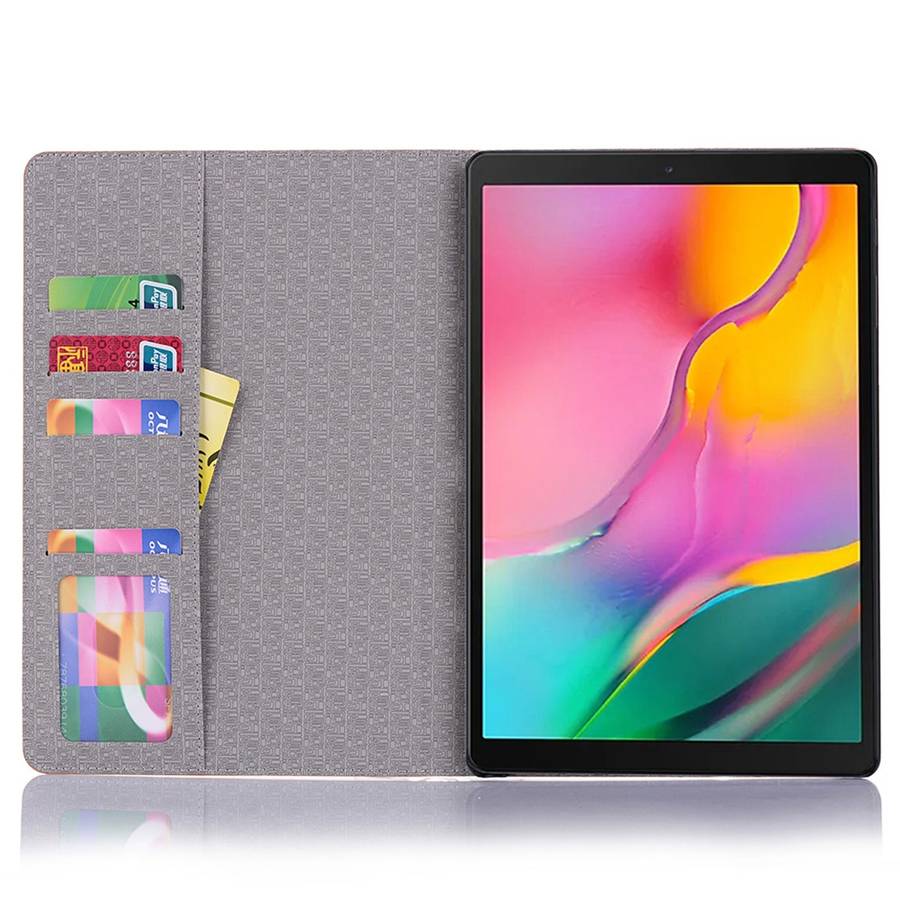 Cross Texture Horizontal Flip Leather Case for Galaxy Tab S5e 10.5 T720 / T725, with H ... (Brown)