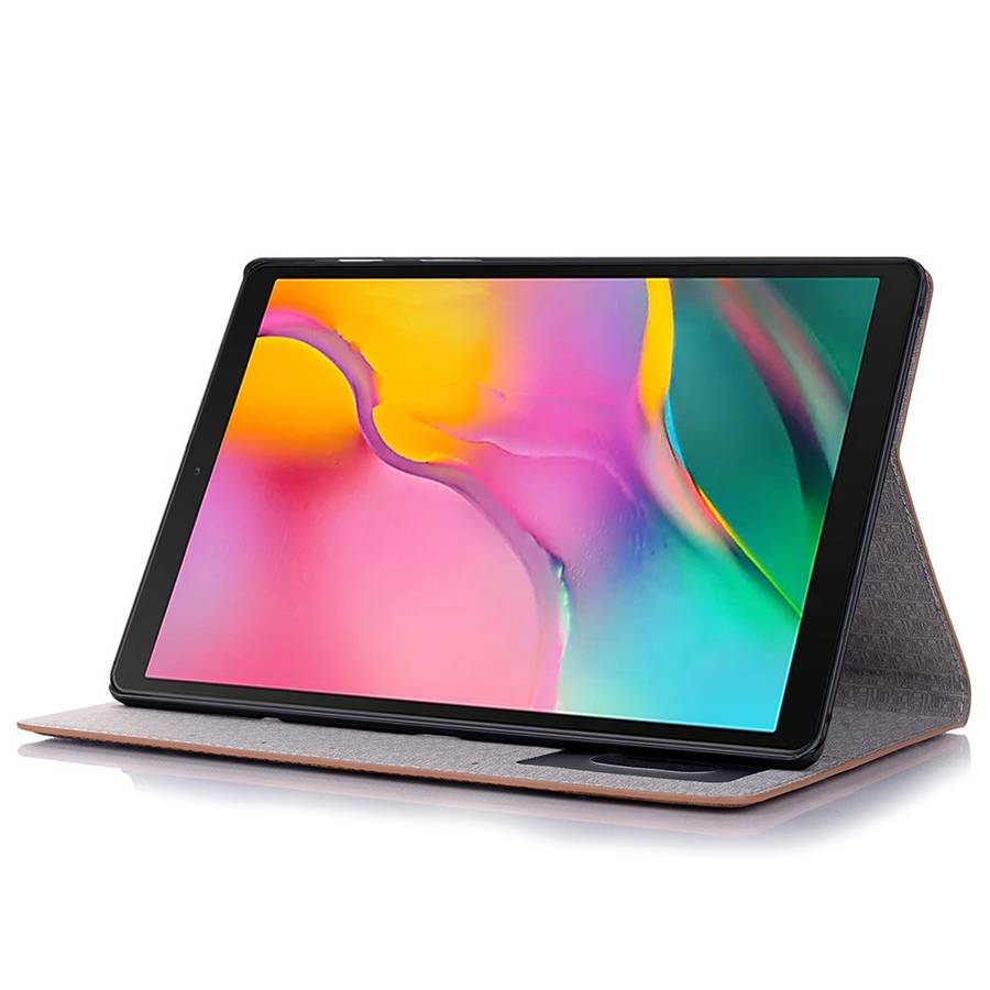 Cross Texture Horizontal Flip Leather Case for Galaxy Tab S5e 10.5 T720 / T725, with H ... (Brown)