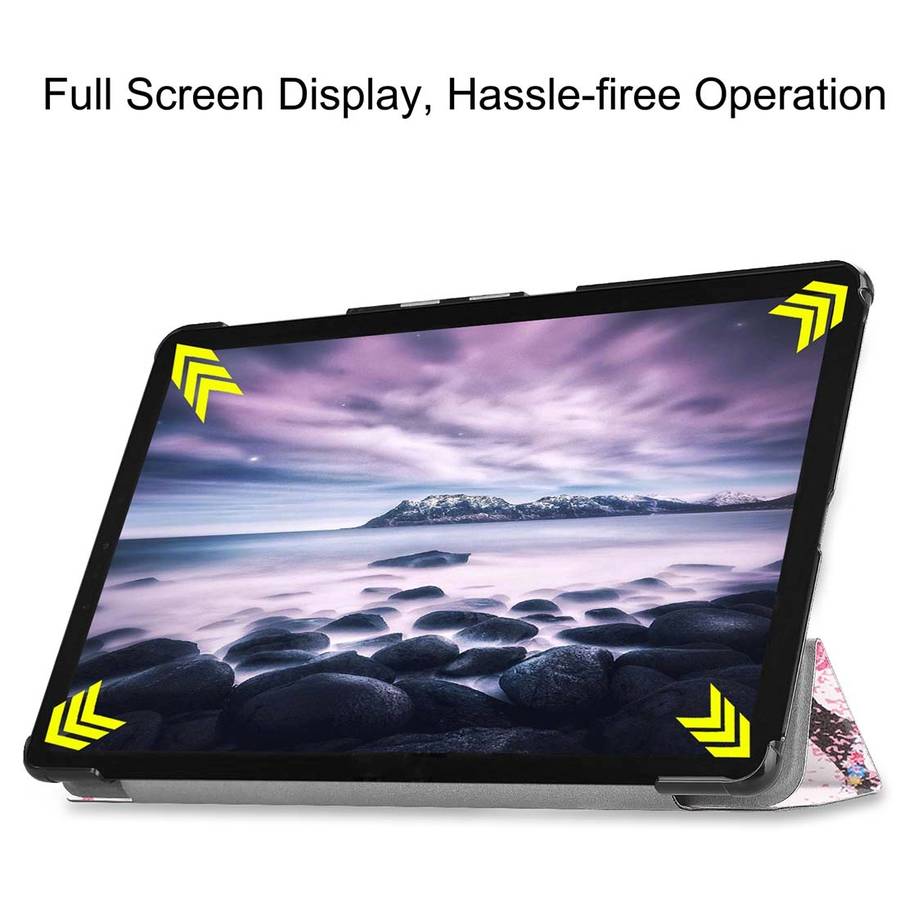 Butterfly Fairy Pattern Horizontal Flip PU Leather Case for Galaxy Tab A 10.5 / T595 & T590, with
