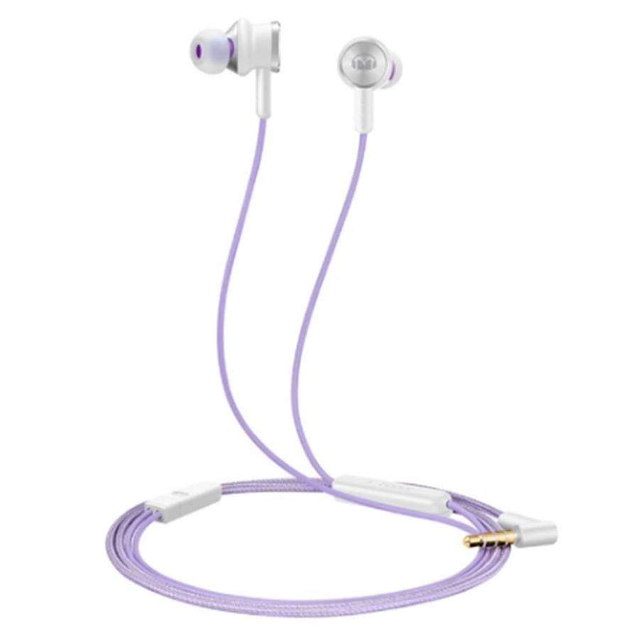 Original Huawei Honor AM17 Headset 1.1m TPE + Braided L-type 3.5mm Plug Wire Control In-Ear Earpho