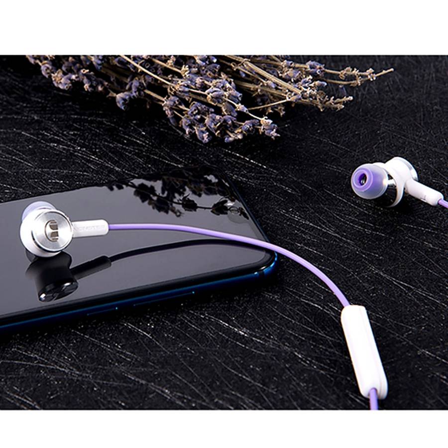 Original Huawei Honor AM17 Headset 1.1m TPE + Braided L-type 3.5mm Plug Wire Control In-Ear Earpho