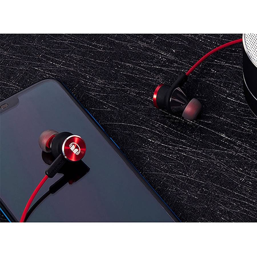 Original Huawei Honor AM17 Headset 1.1m TPE + Braided L-type 3.5mm Plug Wire Control In-Ear Earpho