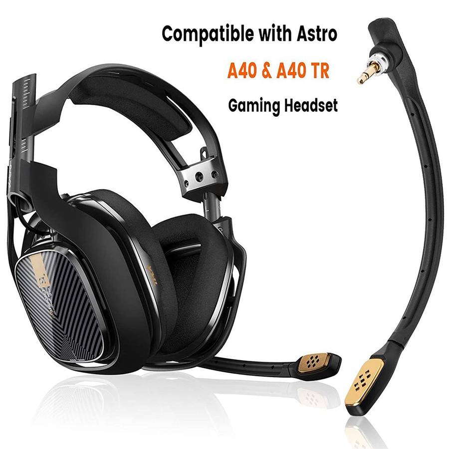 ZS0186 Microphone Head for Logitech ASTRO A40 Noise Cancelling Microphone(Black)