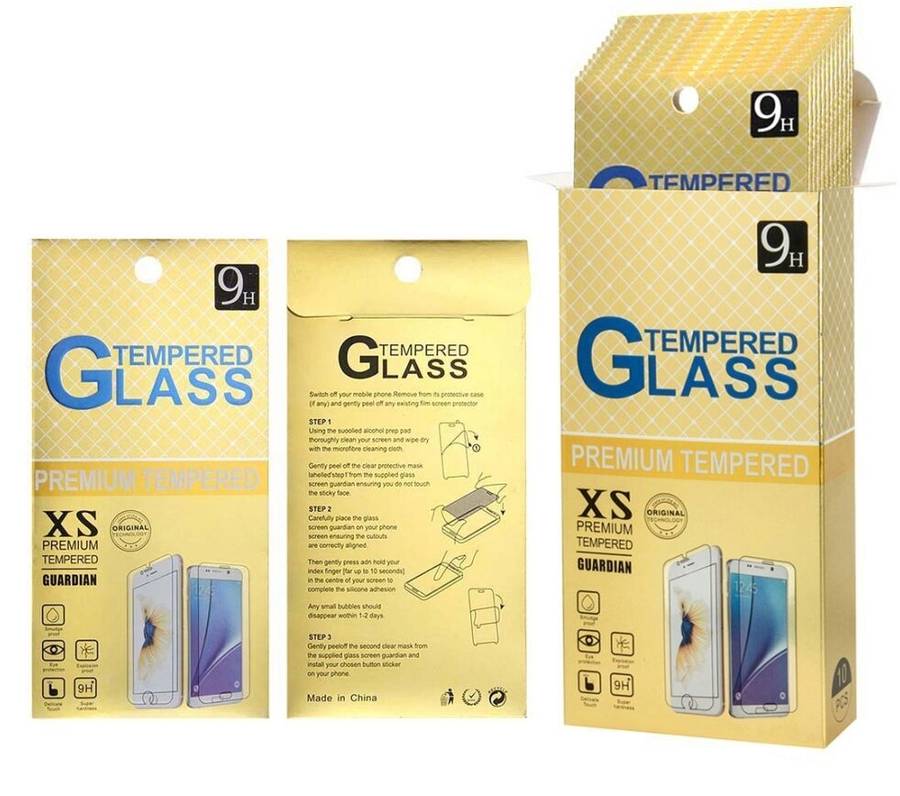 10 PCS 0.26mm 9H 2.5D Tempered Glass Film for Galaxy C7 Pro