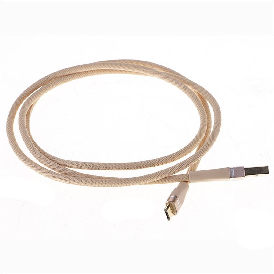 Nylon Weave Style USB to Micro USB Data Sync Charging Cable, Cable Length: 1m