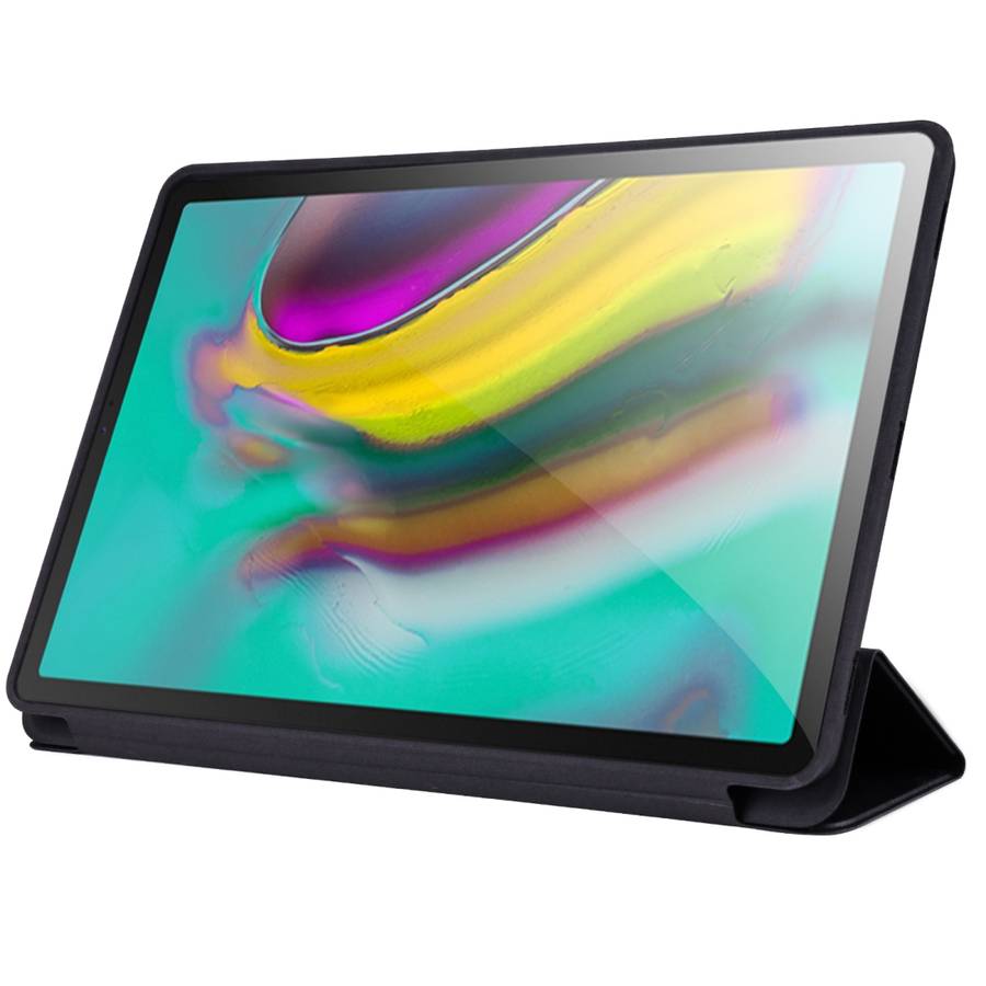 Cowhide Texture Horizontal Flip Leather Case for Galaxy Tab S5E 10.5 T720 / T725, with ... (Black)