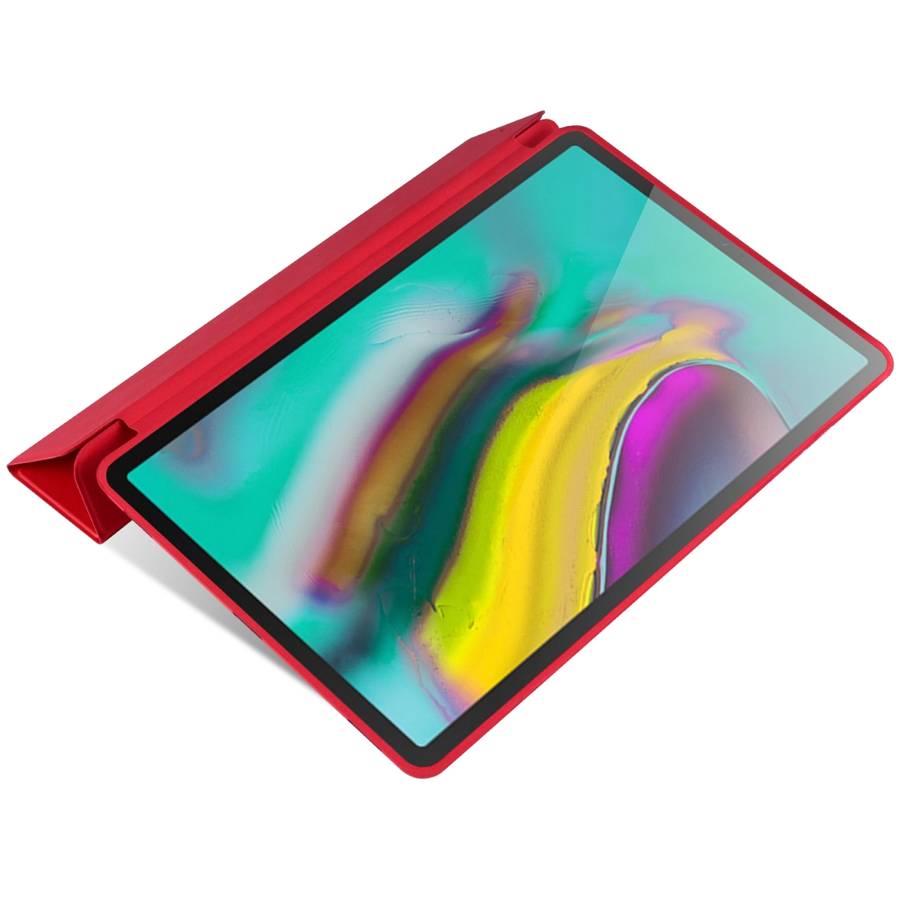 Cowhide Texture Horizontal Flip Leather Case for Galaxy Tab S5E 10.5 T720 / T725, with H ... (Red)
