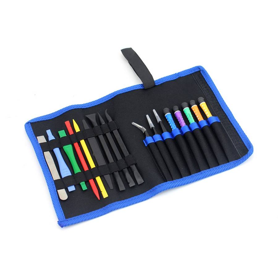 JIAFA JF-8170 17 in 1 Multi-functional Repair Tool Set with Bag for iPhone, Macbook, Applewatch