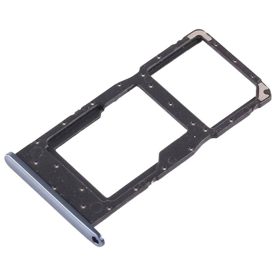 SIM Card Tray + SIM Card Tray / Micro SD Card Tray for Huawei Honor 10 Lite / P smart (2019)(Blue)