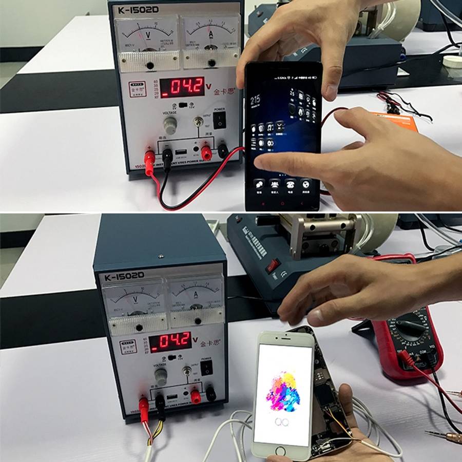 Kaisi K-1502D Repair Power Supply Current Meter 2A Adjustable DC Power Supply Automatic Protection,